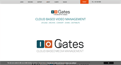 Desktop Screenshot of iogates.com