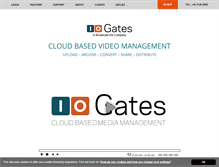 Tablet Screenshot of iogates.com